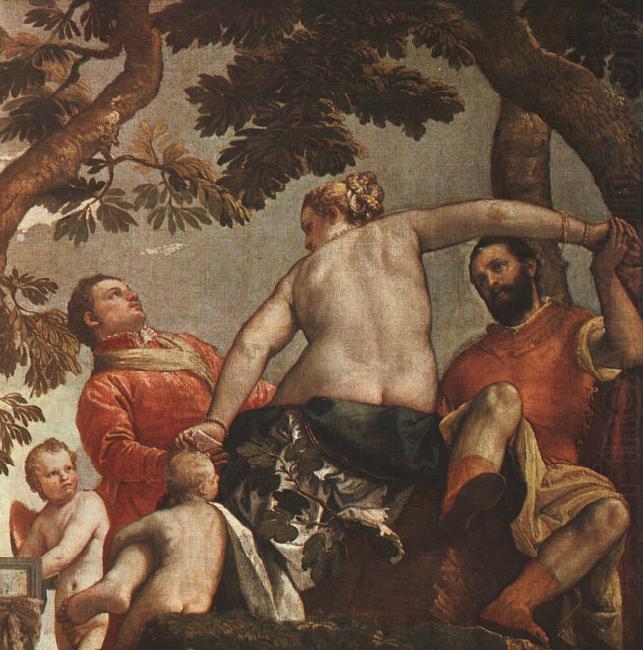  Paolo  Veronese The Allegory of Love china oil painting image